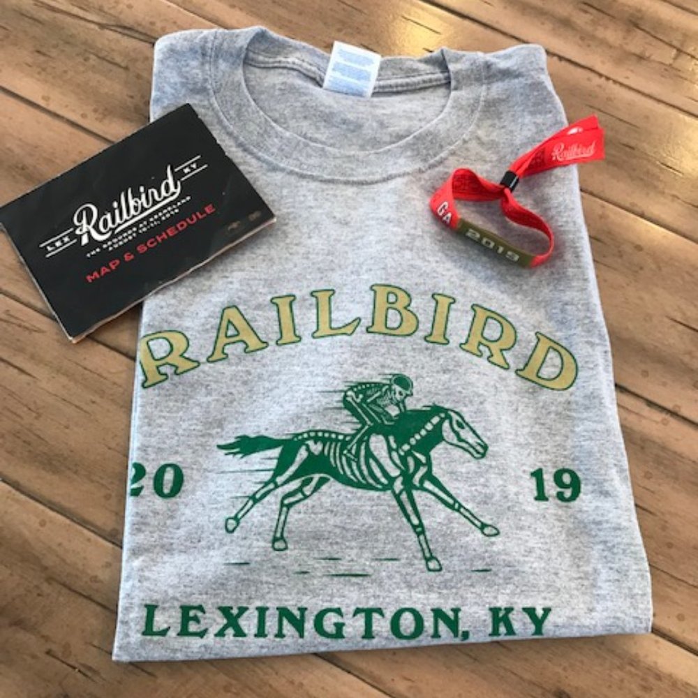 2019 RAILBIRD Festival Lexington, Kentucky at Keenland LARGE Bracelet/Sc…